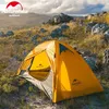 2 명이 ultralight 20d 캠핑 텐트 야외 사이클링 킹 하이킹 백 포장 텐트 방수 PU4000 녹색 오렌지 220223