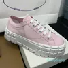 Luxury Women Designer Shoes Running Sneakers Nylon Casual Classic Canvas Sneakers Brand Lady Fashion Platform leisure88
