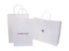 China Manufacturer Custom High Quality Recycle pink Shopping Bags White/yellow leather