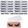 Falsche Wimpern 10 stücke 5 Paar Glitter Augenlid Linie Stick Wiederverwendbare Eyeliner Aufkleber Faule Nützliche Wasserdichte Selbstklebende Augen Make-Up T7776956