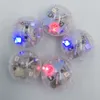 Accessori per giocattoli flash con vibrazione Luce notturna per bambini Accessori per sfere per capelli con sfera flash a LED