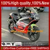 Kit carrosserie pour Aprilia RS-250 RSV250 RS RSV 250 RS250 RR R RS250R Rouge brillant 95 96 97 24No.50 RSV250R RSV250RR 1995 1996 1997 RSV-250 RS250RR 95-97 Carénage moto