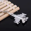 New Aircraft Metal Key Chain Airplane Keychains gift Car Key Ring Bag Classic key holder Pendant Party Gift jewelry G1019