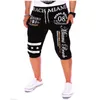 ZOGAA Men Casual Shorts Clothes Streetwear Joggers Fitness Drawstring Elastic Waist LetterPrinting Mens Short Plus Size XXS-4XL 210714