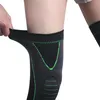 Elbow & Knee Pads Elastic Pad Stripe Exercise Thigh Sleeve Non-Slip Bandage Compression Brace Running Basketball Fitness Plus Size