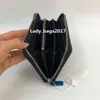 Designer Damen Geldbörsen Single Zipper Bag Lange Geldbörse Lady Clutch Damen Herren Geldbörse Karten Münzen Geldbörsen Leder Kartenhalter Tasche Tragetaschen 60017