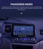 Android 10.0 DSP QLED Octa-core dvd per auto Lettore multimediale Navigazione GPS 2Din Radio per Honda Civic 2006-2011