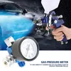 Professionele spuitpistolen 1 stks 1/4inch-NPT Air Drukregelaar Kit Stel klep met meter voor gereedschap en pneumatisch