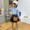 Baby Girls Designer Handsbags European Style Luxry Kids LETTER IMPROSSBOCK BOCH SAG ENFANTS ACCESSOIRES ZERO FOLT