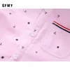 GFMY camisetas para niños casual algodón sólido chicos de manga corta para 2-14 años decoración de cinta camisas bebé 220228