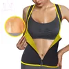 Męskie kształty ciała Lanfei Odchudzanie Pot Shaper Sauna Kamizelka dla Kobiet Brzuch Redukcja Tummy Control Tops Fajas Waist Trainer Gorset Koszula