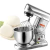 Stainless Steel Bowl Electric Stand Food Mixer Machine Cream Blender Knead Dough Cake Maker Bread Chef Whisk