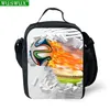 Fashion 3D Children Lunch Bag voetbal Afdrukken Thermisch geïsoleerde reizen Casual Picnic Thermo Food voor kinderen Y200429