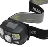 Lekki COB Enhanced LED Headlamp 12000LM Ultra Bright Rechargable Reflektor z Czerwonemu Czujnik ruchu Wodoodporna 122 W2