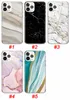 Marmor IMD Soft TPU Forsted Matte Handyhüllen für iPhone 13 12 11 Pro Max XR XS X 8 7 Plus