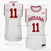 NCAA College Indiana Hoosiers 11 Isiah Thomas Jersey 4 Victor Oladipo 40 Cody Zeller Shirt Uniform Red White Stitched Basketball Jerseys Custom Eventuellt namnnummer XS-6XL