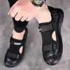 Sandals New Summer Men's Fashion Roman Handmade Casual Shoes Beach 220302