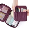 Hpb Aosbos Women Waterproof Cosmetic Makeup Bag Borsa a mano Borse Nylon Zipper Travel Wash Pouch Organizer per articoli da toeletta Kit da toilette Storage