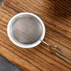 Top Quality tea Infuser tool Stainless Steel Sphere Mesh Strainer Coffee Herb Spice Filter Diffuser Handle Ball ZWL750