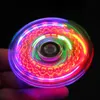 LED fidget spinner 손가락 장난감 빛나는 다채로운 톱 아이들 성인용 감압 장난감 손 스피너