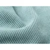 Örgü Yastık Kapağı Katı Fildişi Gri Pembe Yeşil Yastık Kılıfı 45x45cm Kanepe Yatak Odası için Yumuşak Y200103