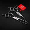 ZJP2 VS Professional barber left hand scissors 62HRC 6CR 60 inch stainless steel cuttingthinning scissors7736794