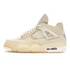 Nike Air Jordan 4 Air Jorden 4 Jordan's Jumpman 4s Retro Off White Jordan4s 최신 요르단 4S 망 농구 신발 공기 조디 4S 검은 고양이 스니커즈 점프 만 대 군사 흑인 대학교 푸른 항해 화이