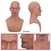 Eyung Realistic Silicone Mask Halloween Charles Party Full Head Masquerade Man Props Crossdresser Drag Queen Masks Christmas Q0806