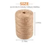 Clothing Yarn DIY Lighting Package Rope Thick 3mm/100 Yard Linen Ropes For Decorating Wine Bottles Craft Projects