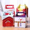 Stobag 20 stks Kerstmis evenement Party Candy Chocolate Cookie Food Package Boxs Supplies Cake Decoratng Handgemaakte Papier Geschenkdoos 210602