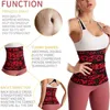 Slimming Sheath Belly Reducing Body Shaper Waist Trainer Workout Tummy Control Belt Leopard Colombian Girdles Sweat Neoprene Trainers