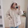 Automne hiver Femmes Veste Manteau Capuche Coton Puffer Manteaux de haute qualité Outwear au chaud 211018