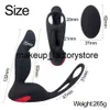 Massage wireless maschile vibrante massager prostatico per il trattamento con vibratore tappo anale gallo anello intimo giocattoli sessuali per adulti Fo1045145