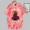 Fullmetal Alchemist Anime manches courtes O-cou Tie Dye Casual Lâche Uniex T-shirt Y0809