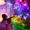 5m / 10m / 15m / 20m USB Julgran LED-strängljus med smart Bluetooth App Fjärrkontroll Xmas heminredning Fairy Lights Garland