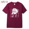 Xin Yiメンズカジュアル高品質100％コットンTシャツトップスカワイイハンターXハンターTシャツキルアZoldyck TシャツアニメティーシャツY0809