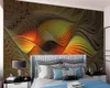 Colorful Line 3d European Wallpaper Modern Home Decoration Wall Paper Premium Atmospheric Classic 3d Wallpaper