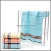 Textiles Home & Gardenjapanese Pure Cotton Super Absorbent Large Towel Thick Soft Bathroom Towels Comfortable Drop Delivery 2021 H3Auy