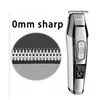 Kemei Barber Professional Hair Clipper LCD Display 0mm Baldheaded Beard Trimmer for Men DIY Cutter Electric cut Machine 220216