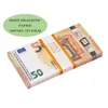 Paper Money 500 Euro Toy Dollar Bills واقعية كاملة الطباعة 2 من جوانب Play Bill Kids Party and Movie Props Fake Euro Euro Franks for Adult1397869Wezq