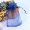 Gifts Wrap Mesh Bag Drawstring Multicolor Fashion High Quality Organza Wedding Candy Drawstring Pocket Gift Jewelry XG0075