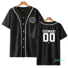 ホットセールファッション人気野球TシャツストリートウェアアニメTシャツ人気カジュアル日本人男性 /女性 /子供ホワイトトッププリント4291988
