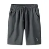 Mens Shorts Fshion Verão Homens Roupa Casual Cargo Algodão Beach Calças Curtas Calças Rápidas Secagem Bolsa 210713