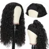 2021 Human Hair Wigs With Headbands Body Straight Water Headband Wigs Natural Color Loose Deep Curly Machine Made Non Lace Wigs he1581784