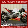 OEM هيكل السيارة لبريليا الأحمر الأبيض RSV1000RR RSV1000R 16-19 الجسم 40NO.151 RSV4 RSV-1000 RSV 1000 ص RR 2016 2017 2018 2019 RSV1000 16 17 18 19 حقن العفن هدية