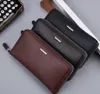 HBP-Zippy Wallet Money Money محافظ وبطاقات وعملات معدنية شهيرة Men Leather Purse Card Business Long