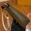 المرأة مصمم الأزياء الفاخرة عارضة الإكسسوارات بوشيت حقيبة حقائب الكتف Crossbody عالية الجودة أعلى 5A M40712 N41207 حقيبة يد محفظة محفظة مفتاح الحقيبة