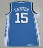 NCAA TOP Quality College College North Carolina Мужчины Университет Баскетбол Трейси Трейси McGrady Penny 1 Cartaway Vince 15 Carter Рубашка