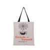 6 Styles Large Halloween Tote Bags Party Canvas Trick or Treat HandBag Creative Festival Spider Candy Gift Bag For Kids BBE14278