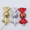 Christmas Decoration Electroplate Candy Props Xmas Tree Pendant Window Counter Decor Colorful Candies 5pcs/box